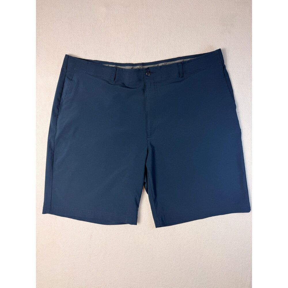 Ben Hogan Performance Golf Shorts Men's 42 Navy Flat Front athletic preppy
